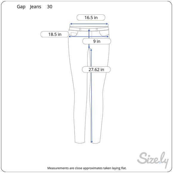 Gap 1969 Womens Always Skinny Jeans Size 30 Light Blue Mid Rise Stretch - Picture 3 of 12